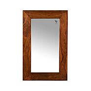 Harry Mirror Frame Made in Solid Sheesham Wood