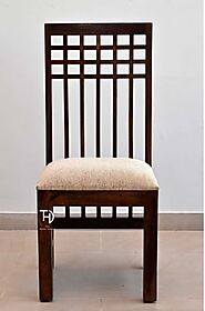 Cube Dining Chair Made in Solid Wood