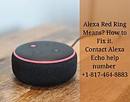 Alexa Red Ring Light