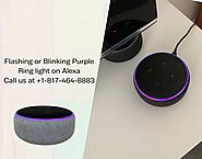 Purple Light On Alexa Echo device? Fix it