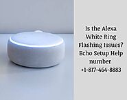 Get Solve White Ring on Alexa Echo device