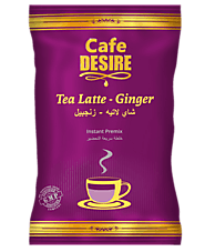Tea Latte - Ginger Premix (650g) | Makes 30 Cups(8 oz) | No Added Sugar | Milk not required | Ginger Tea | For Manual...