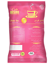 Pink Tea Premix - No added Sugar (650g) | Makes 30 Cups(8 oz) | 3 in 1 | Milk not required | For Manual Use - Just ad...