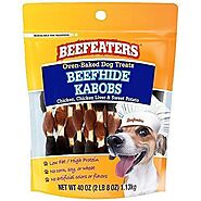 Beefeaters Beefhide Kabob Treat for Dogs