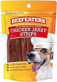 Beefeaters Chicken Jerky Strip Treats for Dogs