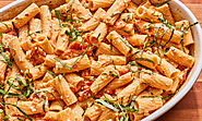 Healthy, Testy and Easy Baked Feta Pasta Recipe Online on dinnervia