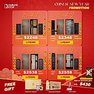 Bundle Promotions 1 to 4 - Door, Gate and Digital Lock for HDB and Condo