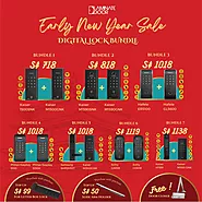 Chinese New Year Sale on Digital Locks Bundle | Digital Locks Promotion 1 to 7