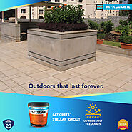 Outdoors that last forever - MYK Laticrete Stellar® Grout