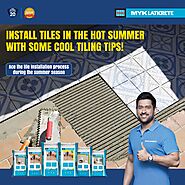 Install Tiles in the hot summer with some cool Tiling Tips!