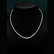Divour Diamonds Introduces Their Premium Diamond Tennis Necklace Collection