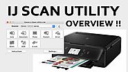 Scanning a Photo or Documents : Canon Ij Scan Utility Overview !!
