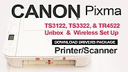 Canon Printer Driver Setup TS3122, TS3322, & TR4522 - How To Download ?