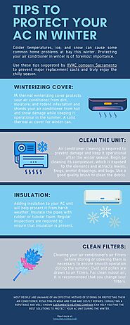 Tips To Protect Your AC in Winter