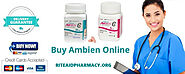 Benefits of Taking Ambien 5mg online for sleep disorders