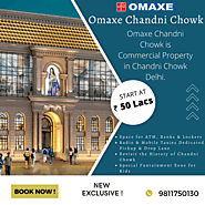 Omaxe Chowk is the most recent commercial building to be constructed in Chandni Chowk.