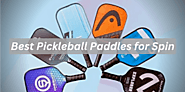 Best pickleball paddles for spin