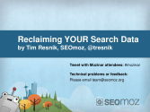 Reclaiming Your Google Referral Data - by Tim Resnik