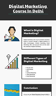 Digital marketing Course In Delhi - by Brij Bhushan [Infographic]