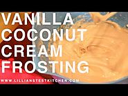 Vanilla Coconut Cream Frosting