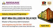 Best colleges for mba in Delhi ncr | Mangalmay