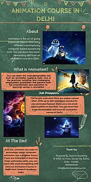 Animation Course in Delhi