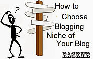 How to Choose Blogging Niche of Your Blog