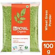 Buy Bb Royal Organic Wheat Grass Powder 100 Gm Online At Best Price of Rs 99 - bigbasket