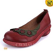 CWMALLS Floral Leather Loafers CW306006
