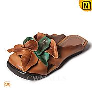 CWMALLS Leather Wedge Sandals CW306208