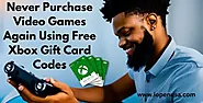 Never Purchase Video Games Again Using Free Xbox Gift Card Codes