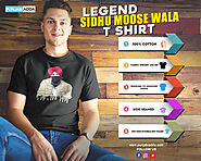 Legend Sidhu Moose Wala T Shirts – Punjabi Adda