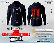 Stylish 295 Sidhu Moose Wala Hoodie at Punjabi Adda