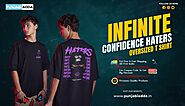 Infinite Confidence Haters Oversized T Shirt – Punjabi Adda