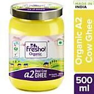 Buy Fresho Organic A2 Desi Cow Ghee Online at Best Price of Rs 729 - bigbasket