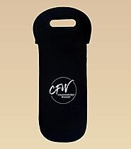 Neoprene Wine Bottle Carrier - Chaddsford Winery