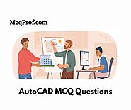 AutoCAD MCQ Questions and Online Test