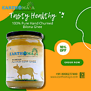 Website at https://www.jiomart.com/p/groceries/earthomaya-pure-a2-desi-cow-ghee-cultured-and-handmade-hand-churned-bi...