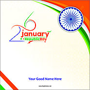 Creative Designs for Republic Day Wishes Greeting Card