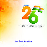 26th January Happy Republic Day Wishes Card