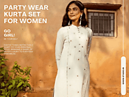 Party wear kurta set for women
