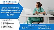 Global Telemedicine Market to grow with a CAGR of 24.12% from 2022 to 2028, due to Faster Diagnostics, and Eliminatio...