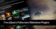25 Best Free jQuery Fullscreen Slideshow Plugins of 2013