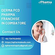 Top Derma PCD Pharma Franchise in Coimbatore - ePharmaLeads