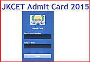 JKCET 2015 Admit Card - Download at Www.jakbopee.org - Govt jobs Exam Results 2015 Admit Cards And Notifications In I...