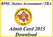 RPSC Admit Card 2015 Assistant Prof RPSC exam hall ticket - Govt jobs Exam Results 2015 Admit Cards And Notifications...