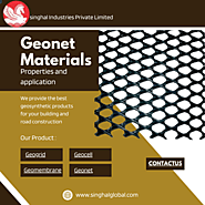 The Ultimate Geonet Material Guide: Properties and Applications - Singhal Industries Private Limited