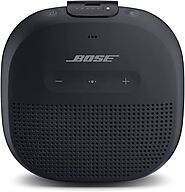 Bose SoundLink Micro Bluetooth Speaker: Small Portable Waterproof Speaker with Microphone, Black