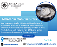 Melatonin Manufacturers