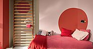 Beautiful Pink Wall Color Scheme